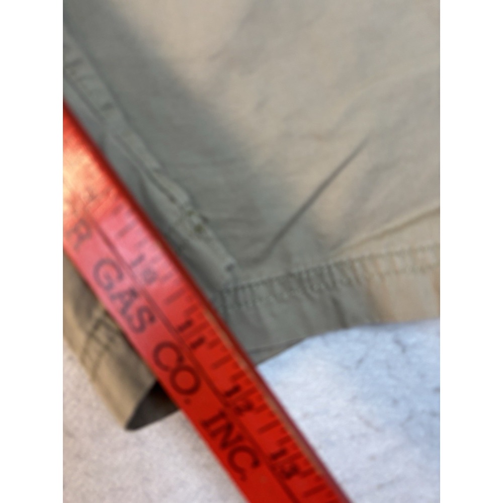 Eddie Bauer Women's Sz 14 (36x11) Khaki Chino Shorts Cotton Outdoor Hiking Trail - Picture 7 of 12